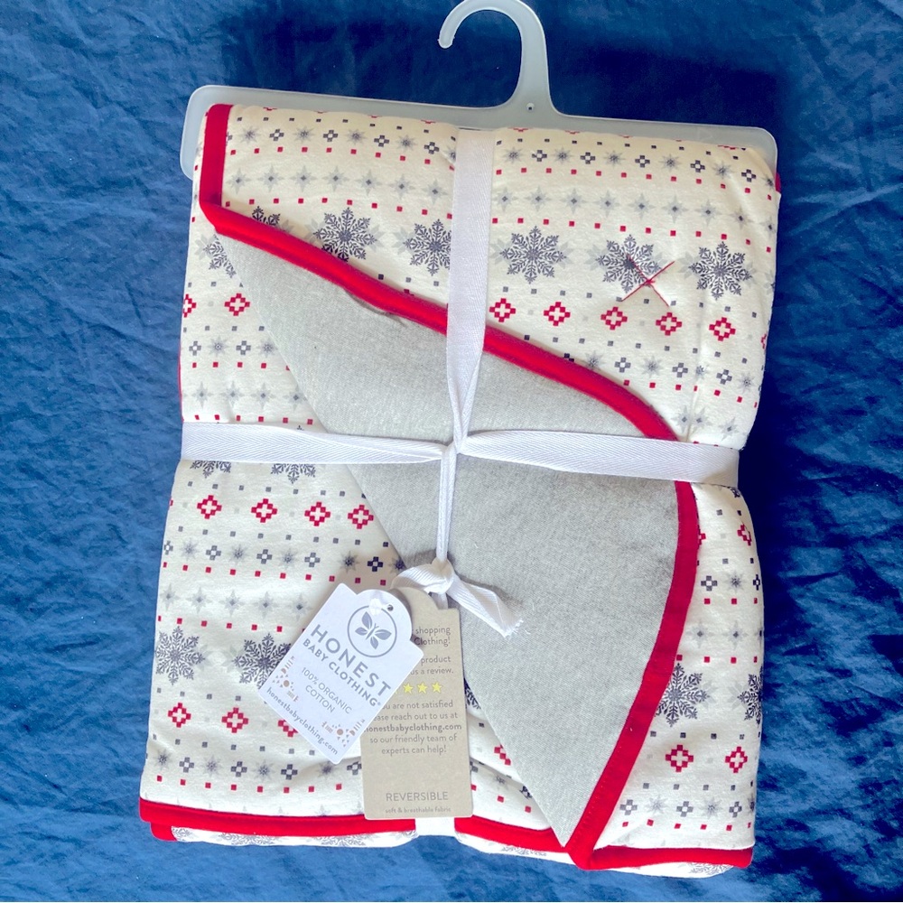 Burt’s Bees Organic baby blanket